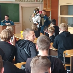 встреча студентов с сотрудниками 26-й пожарно-спасательной части
