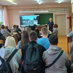 встреча студентов с сотрудником госавтоинспекции